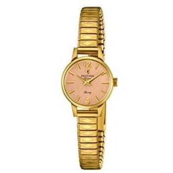 Festina Reloj Análogo clásico para Mujer de Cuarzo con Correa en Acero Inoxidable F20263/2