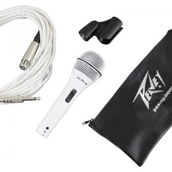 Peavey PVi 2W Cardioid Dynamic Microphone with XLR Cable