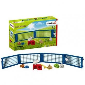 Casa para Conejos y Cobayas Farm World de Schleich