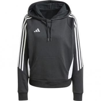 Sudadera de fútbol Adidas Tiro24 mujer negro (M)