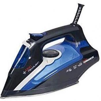 Plancha de Vapor Termozeta Iono Revolution 2400W Acero Inoxidable Negro Azul