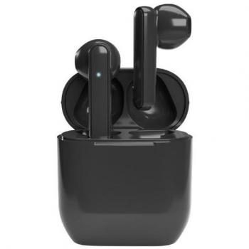 Auriculares TWS In-ear Bluetooth Negro con USB tipo-C para Música y Llamadas