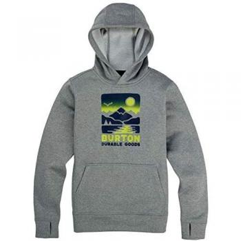 Burton Oak - Sudadera con capucha para niño gris XL