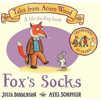 Libro Tapa blanda Fox's Socks de Julia Donaldson, editorial Penguin