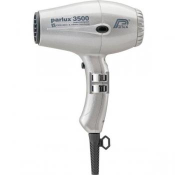 Parlux 3500 SuperCompact Ceramic & Ionic Silver Hair Dryer