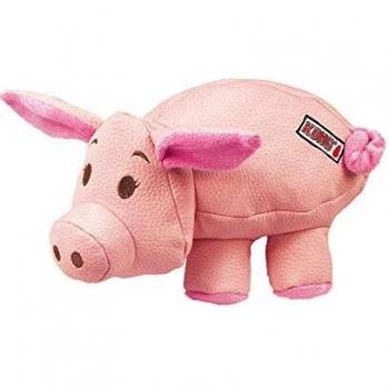 KONG - Phatz Pig - Resistente Juguete sonoro - para Perros Pequeños