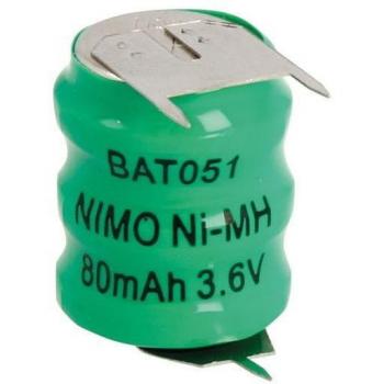 Pack de baterías recargables 3,6V/80mAh NI-MH (BAT051)