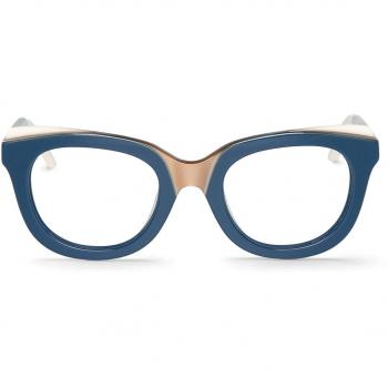 Mr. Boho Roz LACCR22-00 Women’s Eyeglasses Blue Size 48 - Blue Light Block Available