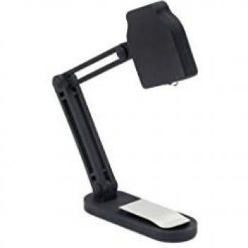 Lámpara de lectura plegable Kikkerland, lámpara de mesa delgada para libros