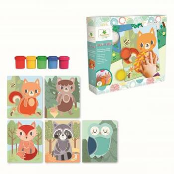 Pintura de Dedos Darpeje Animales - Bixoto.com