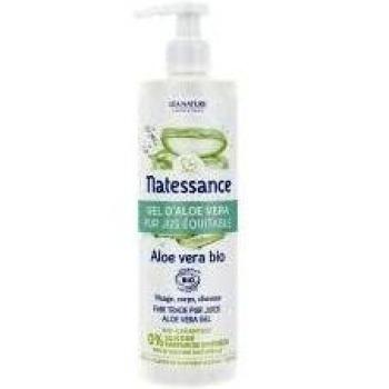 Natessance Gel de Aloe Vera Puro Zumo Ecológico de Comercio Justo 400 ml