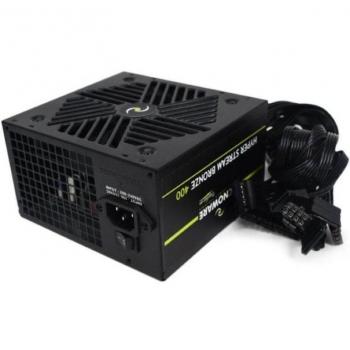 Fuente de Alimentación ATX Tecnoware Hyper Stream 400W Bronze con Ventilador Silencioso y Conectores PCI-E, CPU 4+4, SATA y Molex