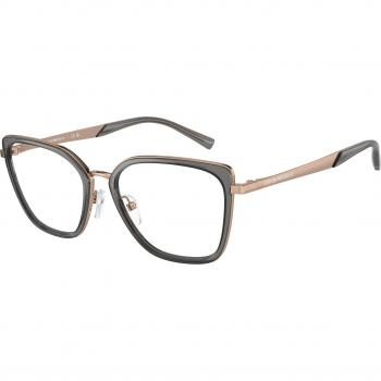 Emporio Armani EA1152 Cat Eye Eyeglasses for Women, Color 3361, Gold Frame, Size 50, Blue Light Block Available