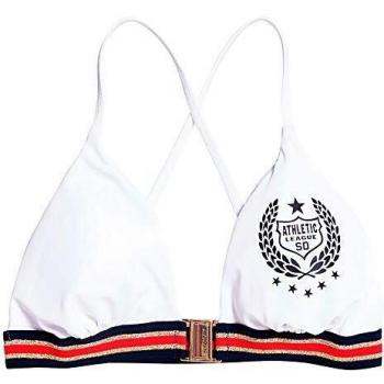 Superdry Top Bikini Logo Crest Blanco Mujer M Blanco
