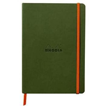 Cuaderno Rhodia A5 Líneas horizontales - Verde sauce