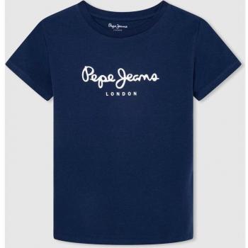 Pepe Jeans - Camiseta de niño con diseño Art N Marino y logo estampado.