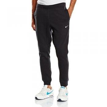 Nike Club FLC TPR CFF PT Swsh - Pantalón unisex, color negro / blanco, talla XL