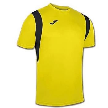 Joma Dinamo Men's Yellow Short Sleeve Football Jersey