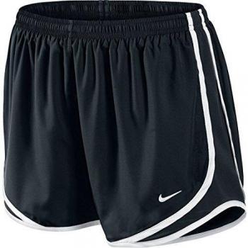 Nike Tempo 716453-010 - Pantalones cortos para mujer, color negro / blanco, talla S