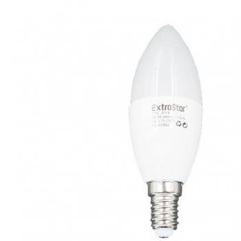 Bombilla LED Vela 7W E14 6500K Luz Día - Pack de 6 Unidades