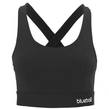 Blueball Sujetador Deportivo Crossback BB2300301 - Sujetadores Deportivos, color negro, alta sujeción, diseño crossback, adecuado para actividades de alto impacto, talla S