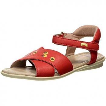Camper TWS Kids, Sandalias con Punta Abierta Niñas, Rosa
