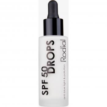Rodial SPF 50 Drops - SPF Face Serum, 31 ml, Hyaluronic Acid and Vitamin E, UVA and UVB protection, skin moisturizer, anti-photoaging