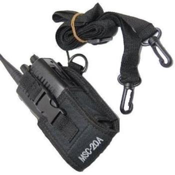 Genérico 3 en 1 multifunción universal bolsa de la pistolera del caso para GPS Motorola Kenwood Midland Yaesu ICOM radio de dos vías walkie talkie transmisor-receptor 20A