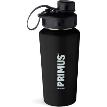 Relags Unisex Primus trailbo ttle Steel Botella, Unisex, Primus Trailbottle Steel, Negro, 0,6 L