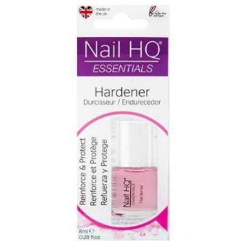 Esmalte Endurecedor Para Uñas Nail HQ Essentials 8 ml - Fórmula Pro Vitamina B5, Transparente, Cruelty-Free y Vegano