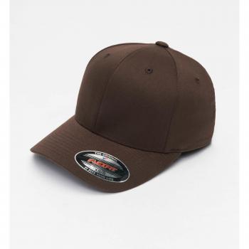 Flexfit Wooly Combed Unisex Cap - Brown XS/S