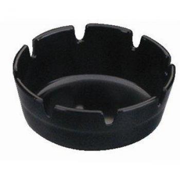 Cenicero de Melamina Negro - Paquetes para Catering