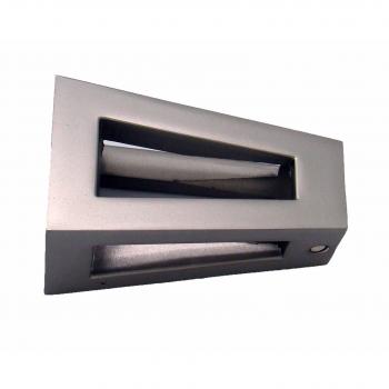 Terminal Piramide 20mm Cromo Satinado