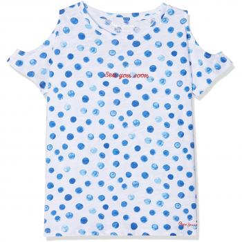 Pepe Jeans Jade Jr, Camiseta para Niñas, Azul