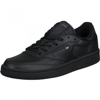 Reebok Classic Club C 85 Black/Charcoal Leather Sneakers