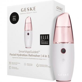 GESKE - Vaporizador facial Hydration Refresher 4 in 1 - Blanco