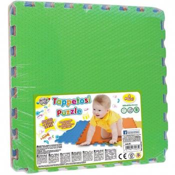 Losetas de Foam Gigantes para Bebés - Puzzle de Seguridad 60x60 cm - 4 Piezas