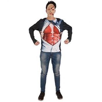 LLOPIS - Disfraz Adulto Camiseta Ejecutivo Zombie