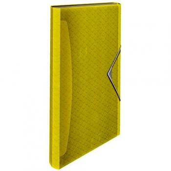 Esselte 626250 - Carpeta acordeón con 6 separadores COLOUR'ICE PP color amarillo