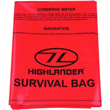 Highlander Orange Emergency Survival Bivi Bag