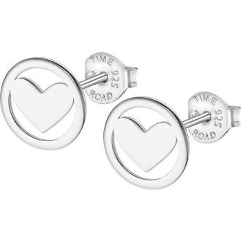 Pendientes Time Road WS03072 de Plata para Mujer con Acabado Brillante