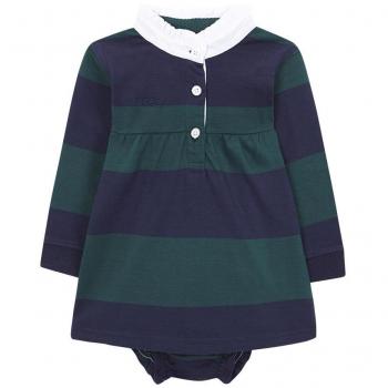 Gocco Vestido Polo, Azul (Marino A4), 12-19 Meses para Bebés