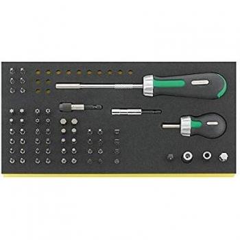 Bandeja TCS con Bocas de Llave de Vaso 3/8 TCS 4008/8/52 - STAHLWILLE 96838773