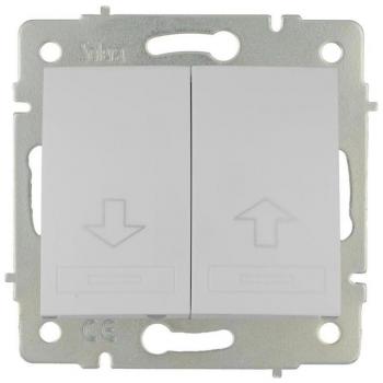 Pulsador de persiana 10ax 250v s.europa solera erp20qc