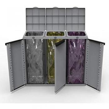 Armario ecoline 3 puertas 102x39x88,7cm 8005646030567 75049 ECOLINE