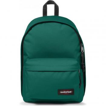 Mochila unisex Eastpak Out of Office 27L verde esmeralda negro