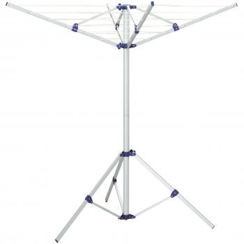 Secador de Ropa Paraguas Plegable con Soporte para Camping INCASA