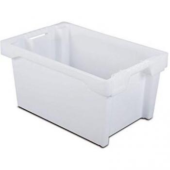 Tayg 6430-N Euro-caja para almacén y transporte 6430, Transparente, 600 x 400 x 300 mm