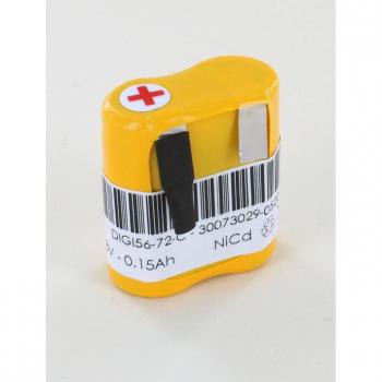 Batteries4pro - Batería de 4.8V 0.150Ah para Digi Grässlin Tiempo 56-72 Interruptor - digi56-72-C