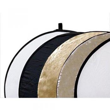 Delamax 730080 - Set de reflectores 5 en 1, diámetro de 80 cm